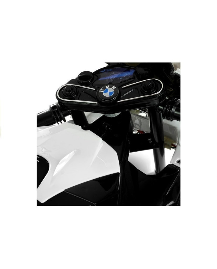 Motor Na Akumulator BMW S1000RR Dla Dzieci Czarny Trójkołowy