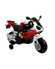 Motor Na Akumulator BMW S1000RR Dla Dzieci Czerwony Trójkołowy