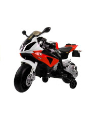 Motor Na Akumulator BMW S1000RR Dla Dzieci Czerwony Trójkołowy