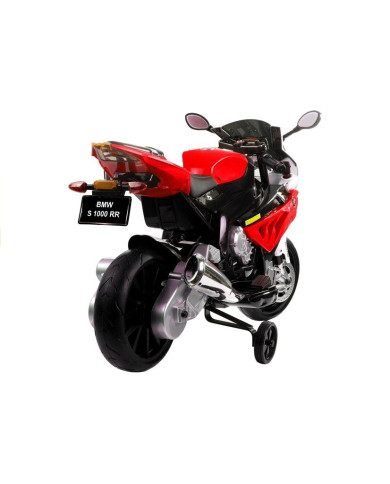 Motor Na Akumulator BMW S1000RR Dla Dzieci Czerwony Trójkołowy