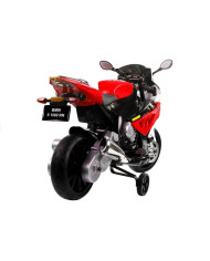 Motor Na Akumulator BMW S1000RR Dla Dzieci Czerwony Trójkołowy