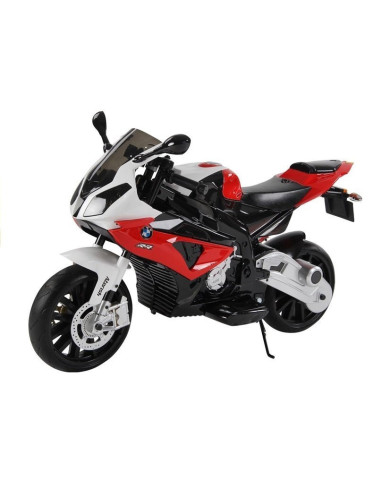 Motor Na Akumulator BMW S1000RR Dla Dzieci Czerwony Trójkołowy
