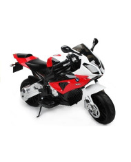 Motor Na Akumulator BMW S1000RR Dla Dzieci Czerwony Trójkołowy