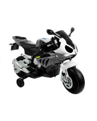 Motor Na Akumulator BMW S1000RR Dla Dzieci Srebrny Trójkołowy