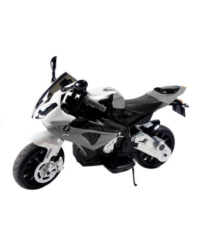Motor Na Akumulator BMW S1000RR Dla Dzieci Srebrny Trójkołowy
