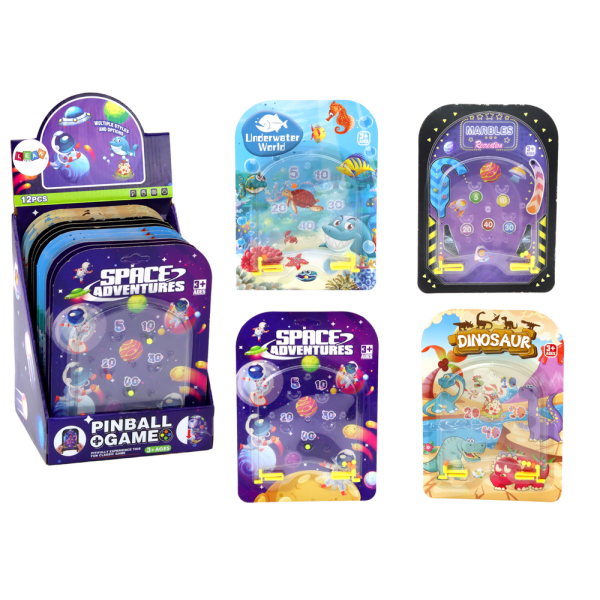 Gra Kieszonkowa Pinball Flipper Kosmos Dinozaury Ocean