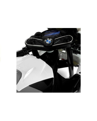 Motor Na Akumulator BMW S1000RR Dla Dzieci Srebrny Trójkołowy