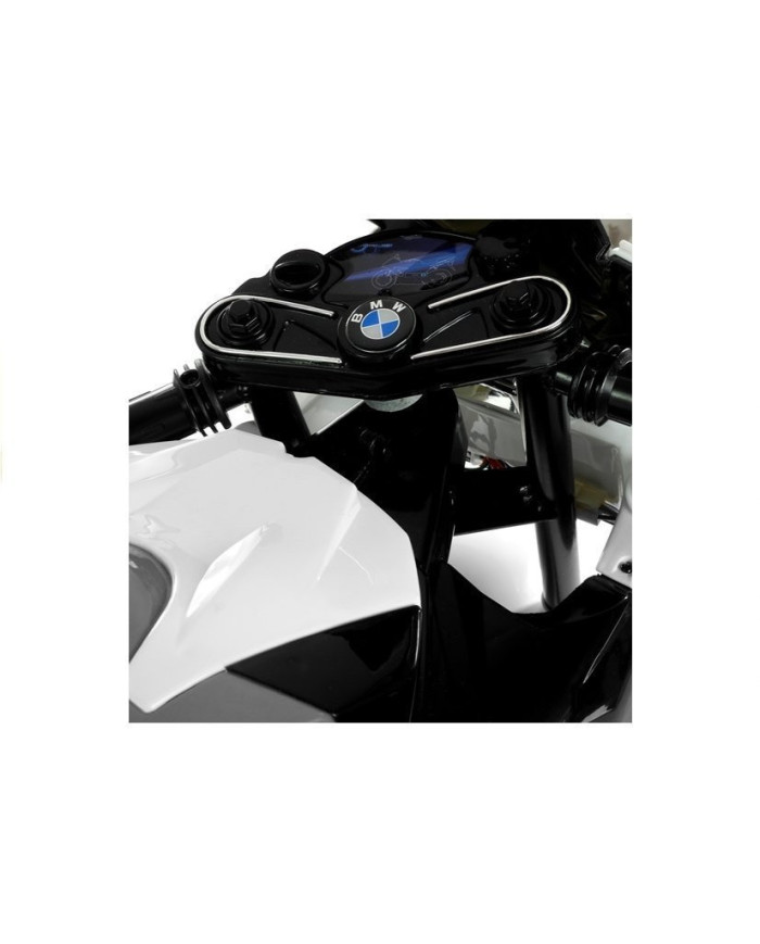 Motor Na Akumulator BMW S1000RR Dla Dzieci Srebrny Trójkołowy