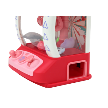 Maszyna Automat Do Łapania Lalek Gadżetów Pluszaki Kulki Różowy