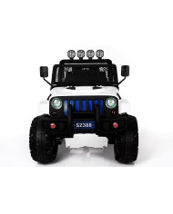Auto na Akumulator S2388 Pilot Światła LED Radio Jeep Biały 4x45W