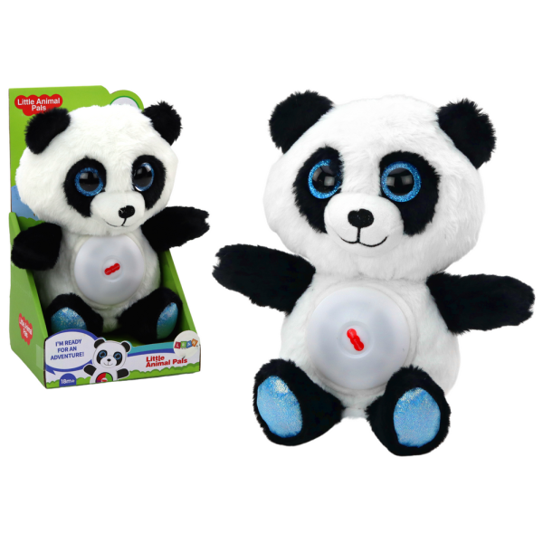 Miś Panda Usypiacz Lampka Kołysanki Przytulanka Maskotka 30 cm