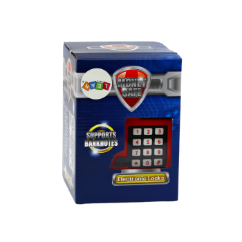 Skarbonka Sejf Elektroniczny Na Banknoty Monety Nauka Oszczędzania