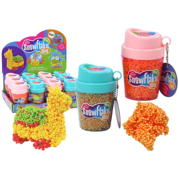 Squishy Kulki Styropianowe Masa w Kubeczku Pomarańczowy