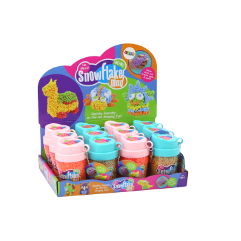 Squishy Kulki Styropianowe Masa w Kubeczku Pomarańczowy