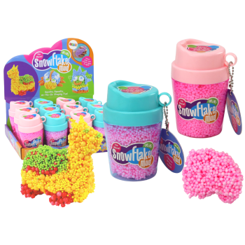 Squishy Kulki Styropianowe Masa w Kubeczku Różowy