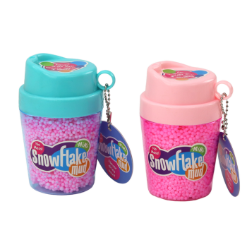 Squishy Kulki Styropianowe Masa w Kubeczku Różowy