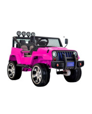 Auto na Akumulator S2388 Jeep Różowy 4x45W