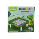 Tablica Magnetyczna Edukacyjna Dinozaur Pad Układanka Zielona Koraliki