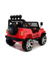 Auto na Akumulator S2388 Pilot Światła LED Radio Jeep Czerwony 4x45W