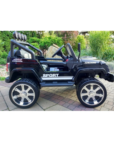 Auto na Akumulator S2388 Jeep Czarny 4x45W