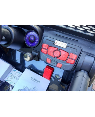 Auto na Akumulator S2388 Jeep Czarny 4x45W