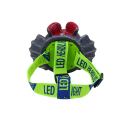 Latarka Czołówka Dinozaur Regulowana Opaska 3 Diody Led