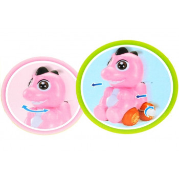 Dinozaur Kolorowy w Jajku Nakręcany