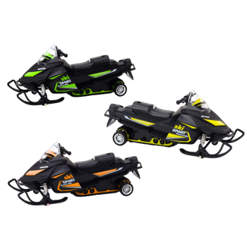 Skuter Śnieżny Resorak Z Napędem Skala 1:32 Światła Dźwięki