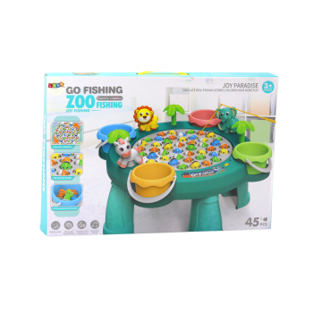 Gra Zręcznościowa Łowienie Rybek Stoliczek Zielony