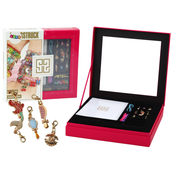 Zestaw do Tworzenia Bransoletek Biżuterii Naszyjnik Koraliki Zawieszki