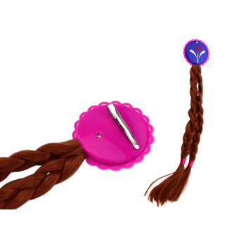 Zestaw Akcesoriów Małej Księżniczki Różdżka Rękawiczka Korona Warkocze