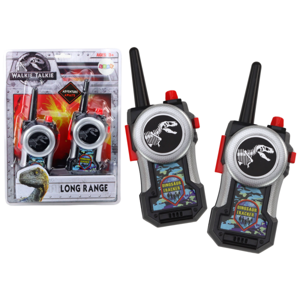 Krótkofalówki Walkie- Talkie Tropiciel Dinozaurów 30-80m Zasięgu