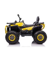 Quad na Akumulator XMX607 Dla Dzieci Światła LED MP3 Żółty