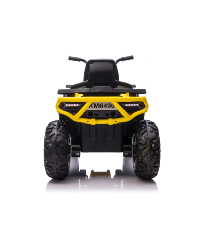 Quad na Akumulator XMX607 Dla Dzieci Światła LED MP3 Żółty