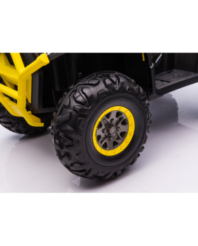 Quad na Akumulator XMX607 Dla Dzieci Światła LED MP3 Żółty