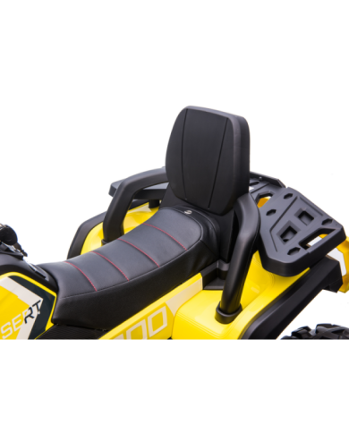 Quad na Akumulator XMX607 Dla Dzieci Światła LED MP3 Żółty