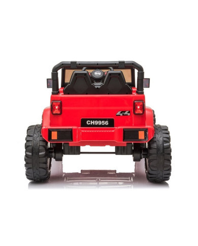 Auto Na Akumulator Dla Dzieci CH9956 Światła LED Pilot Czerwony