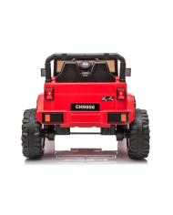 Auto Na Akumulator Dla Dzieci CH9956 Światła LED Pilot Czerwony