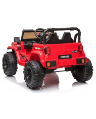 Auto Na Akumulator Dla Dzieci CH9956 Światła LED Pilot Czerwony