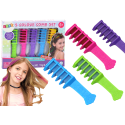 Zestaw Do Farbowania Włosów Grzebienie Kreda 5szt Kolorowe