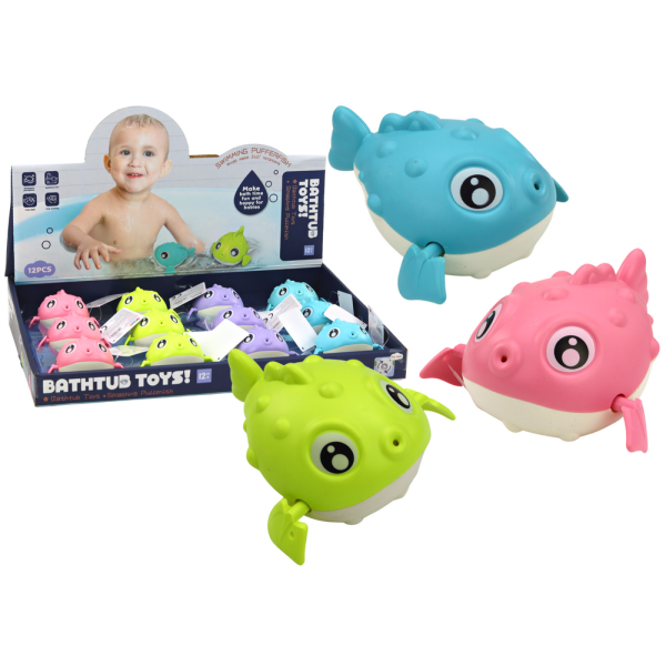 Zabawka Do Kąpieli Nakręcana Pływająca Rybka