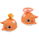 Zabawka Do Kąpieli Wieloryb 3 Końcówki Pomarańczowy
