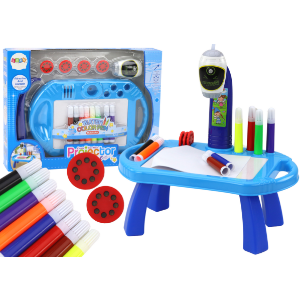 Projektor Rzutnik Do Rysowania Stoliczek Niebieski