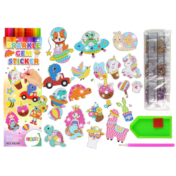 Naklejki Do Wyklejania Diamencikami Haft Diamentowy