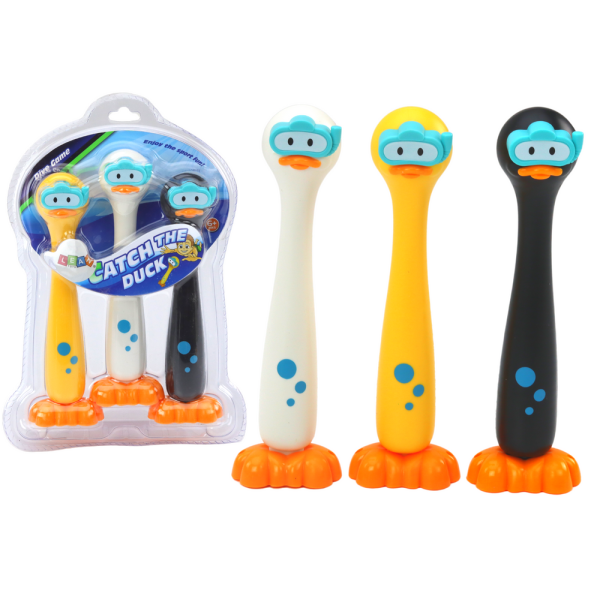 Kaczki do Nurkowania Zabawka Do Kąpieli 3 Sztuki