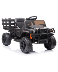 Auto na akumulator BDM0926 Dla Dzieci Światła LED MP3 Pilot Czarne