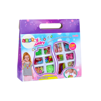 Zestaw Kreatywny Koraliki Do Tworzenia Biżuterii Kolorowe