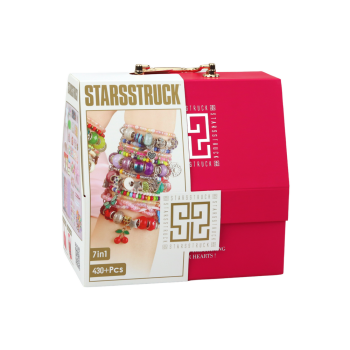 Zestaw Piękności Kreatywny W Kuferku Do Tworzenia Kreacji Akcesoria