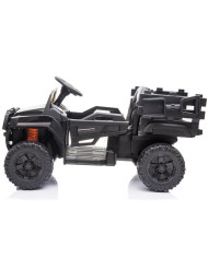 Auto na akumulator BDM0926 Dla Dzieci Światła LED MP3 Pilot Czarne