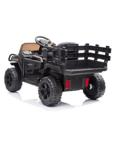 Auto na akumulator BDM0926 Dla Dzieci Światła LED MP3 Pilot Czarne